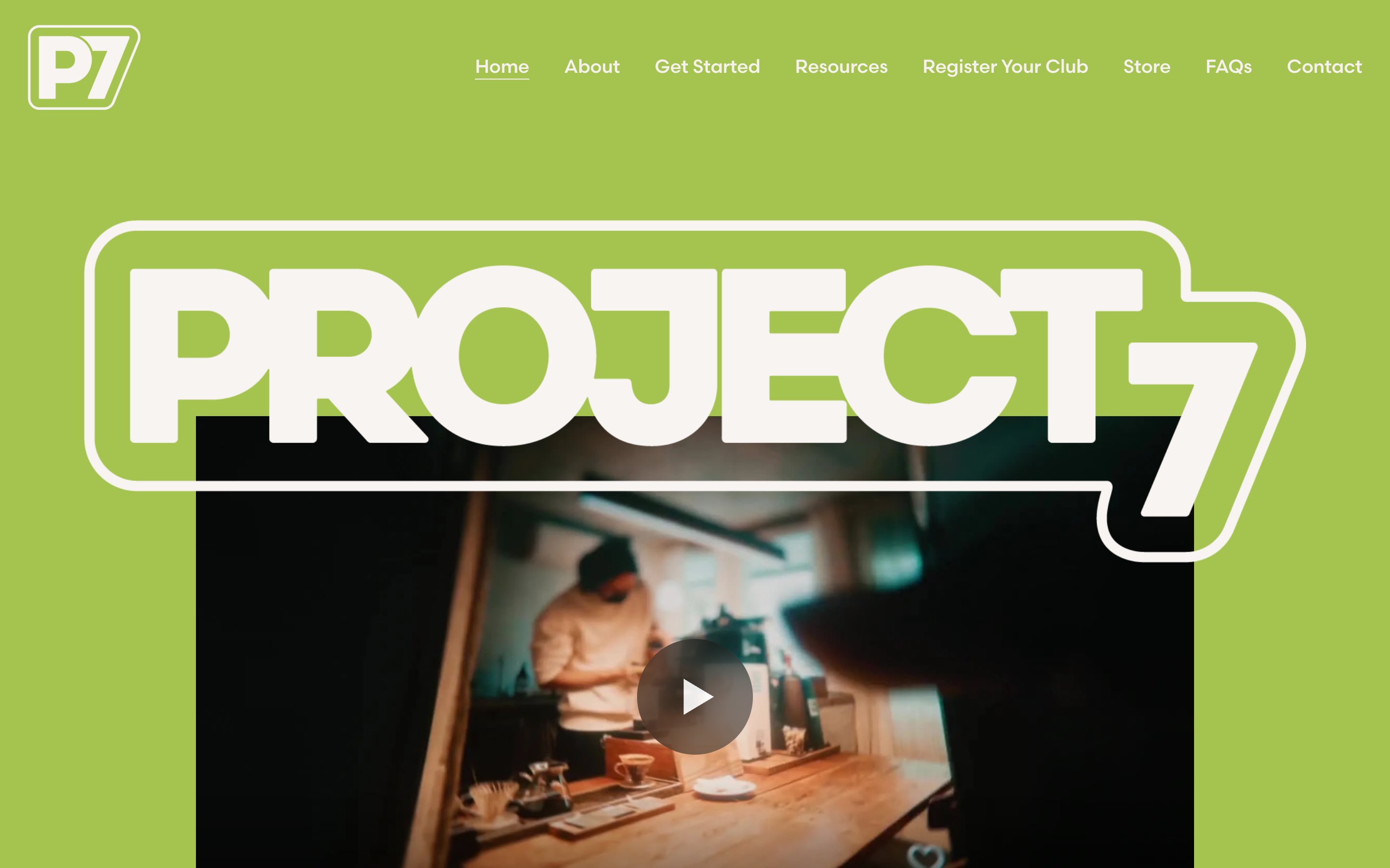 P7 Bible Clubs homepage