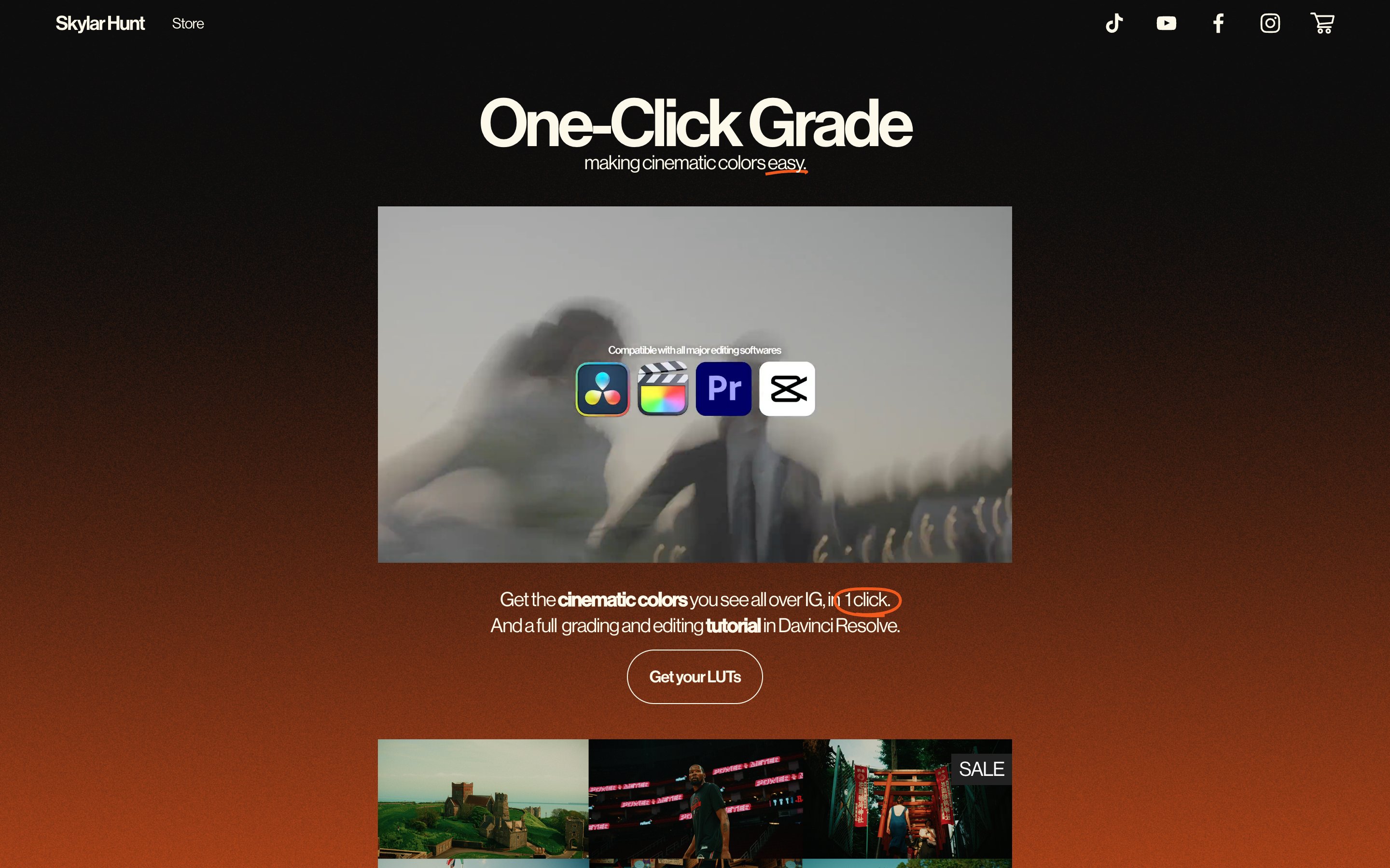 Skylar Hunt homepage