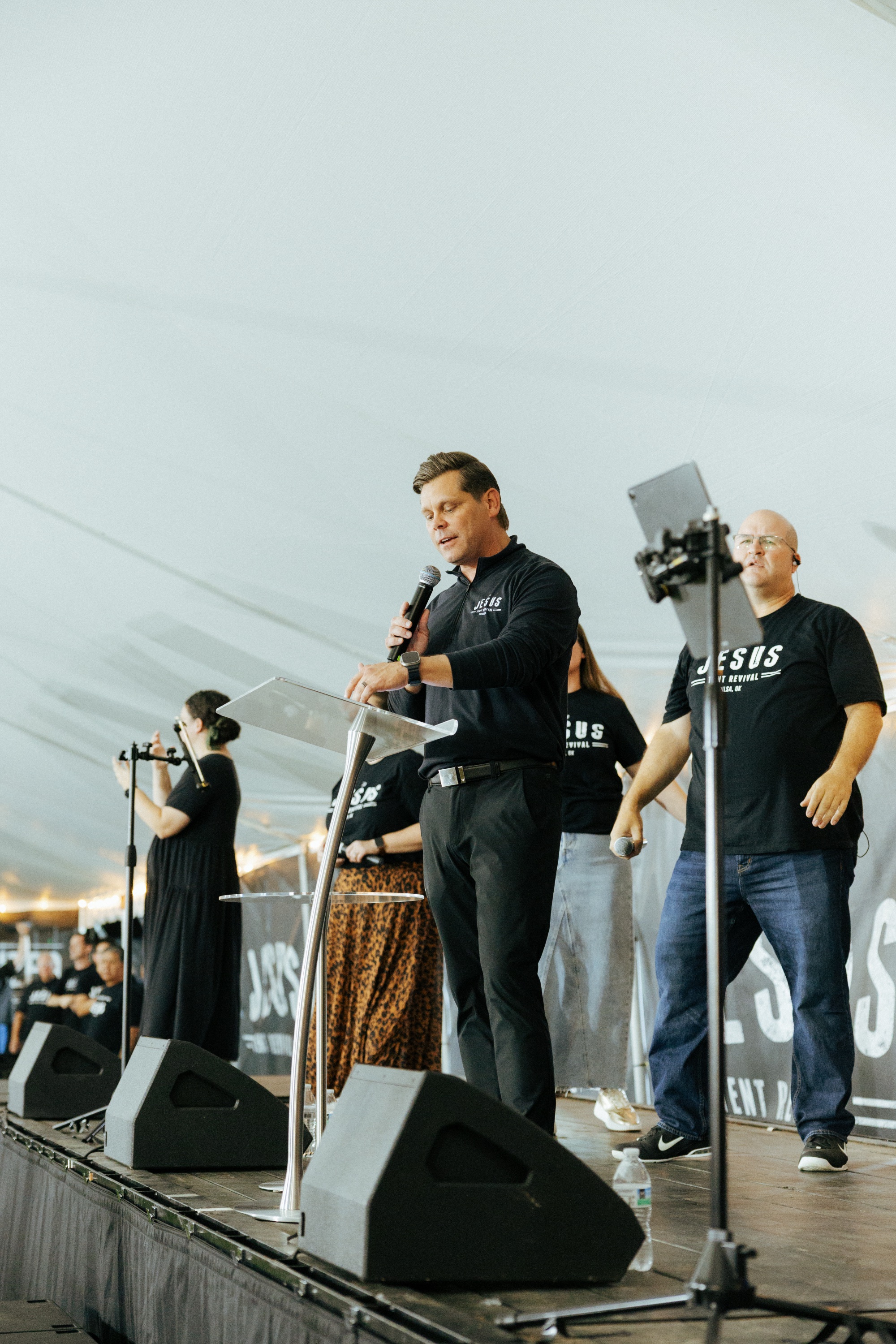 Preaching under the tent